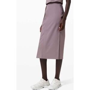 Lululemon Kosaten Skirt Lab in Lunar Rock Size 8 Athletic Athleisure Purple